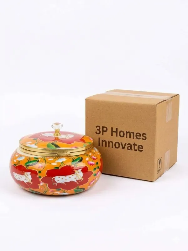 Floral_Pattern_Round_Lidded_Decorative_Storage_Box