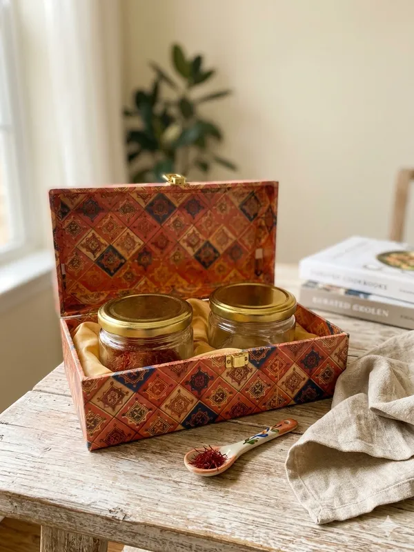 Glass_Traditional_Geometric_Print_Storage_Jar_Set