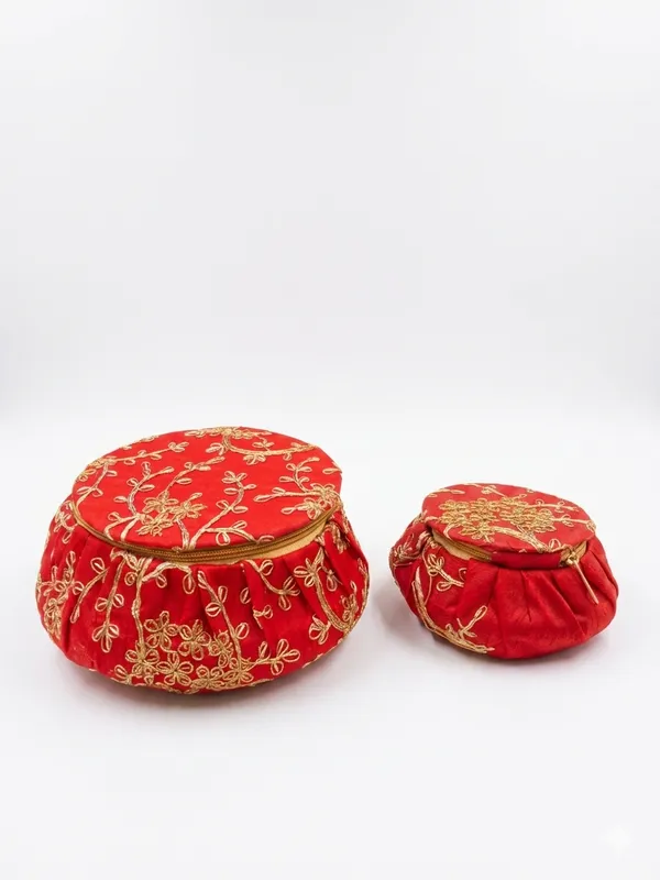 Fabric_Festive_Embroidered_Round_Storage_Box_Set