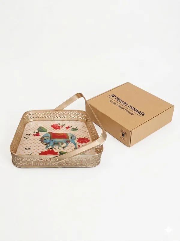 Metal_Traditional_Elephant_Print_Serving_Tray