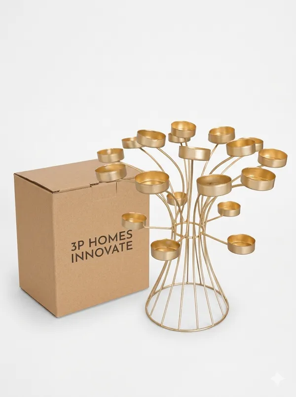 Metal_Tree_Style_Tealight_Candle_Holder