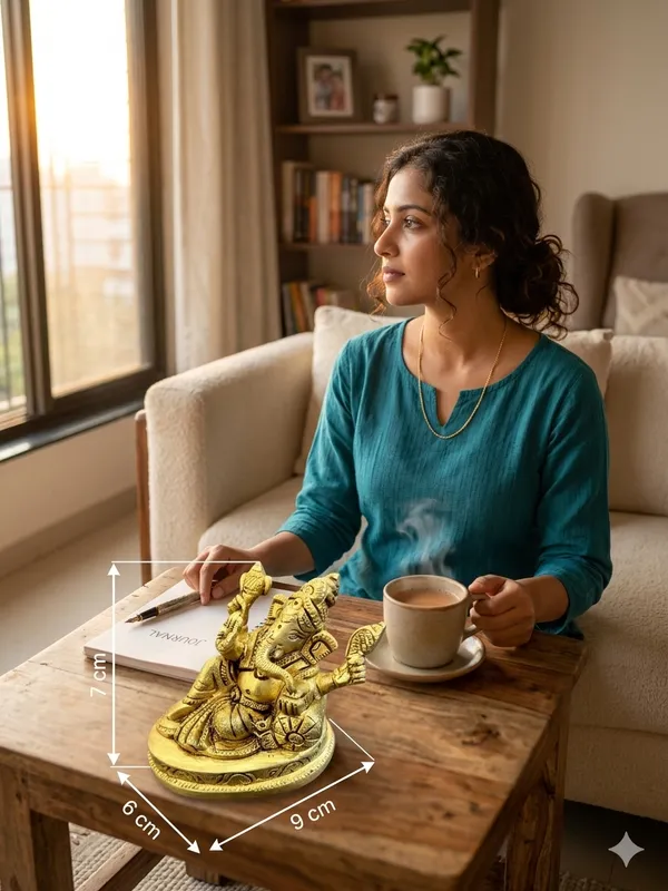 Gold_Tone_Ganesha_Idol_With_Gift_Box