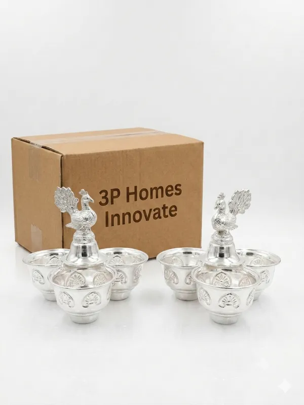 Peacock_Design_3-Bowl_Panchwala_(Pack_of_2)_-_Pure_German_Silver
