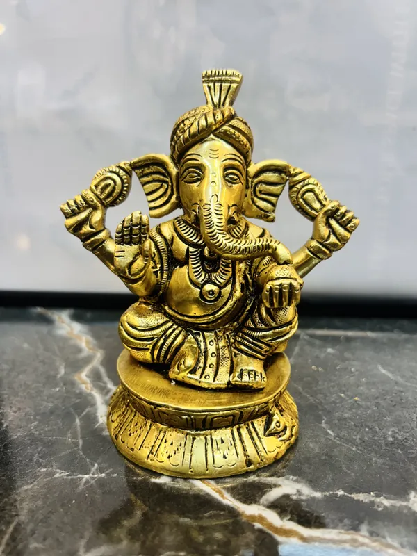 Gold_Finish_Lord_Ganesha_Idol