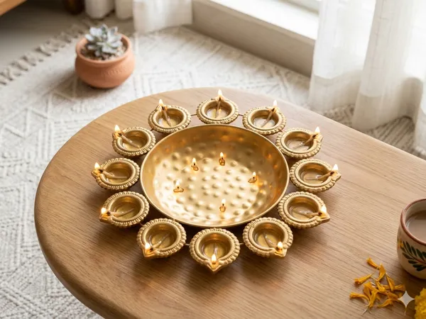 Metallic_Festive_Diya_Design_Pooja_Thali