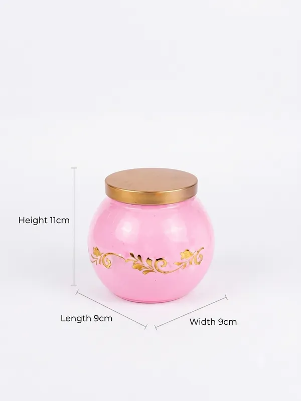 Pink_Floral_Print_Multipurpose_Airtight_Jar_Set