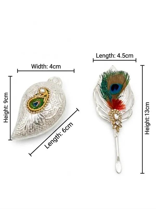 Silver-Tone_Peacock_Design_Dry_Fruit_Box_Set
