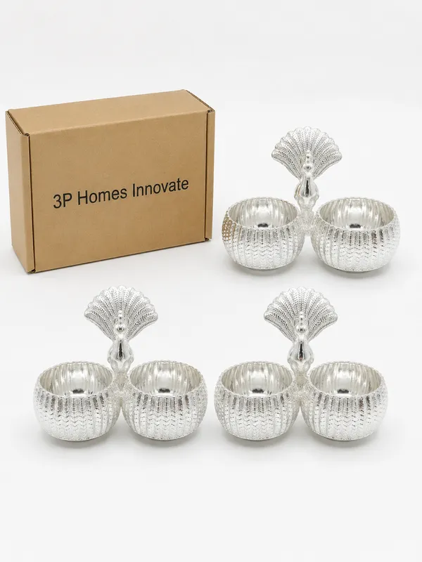 Peacock_Kumkum_Holder_(Pack_of_4)_-_Pure_German_Silver
