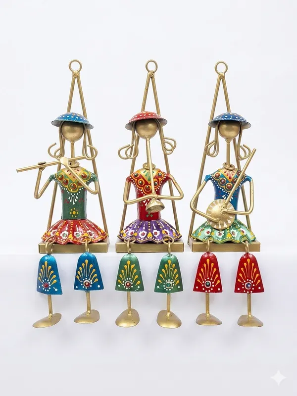 Metal_Folk_Art_Multicolour_Musician_Wind_Chime