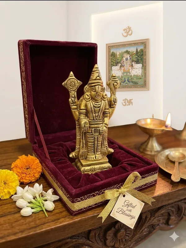Brass_Spiritual_Balaji_Square_Base_Idol