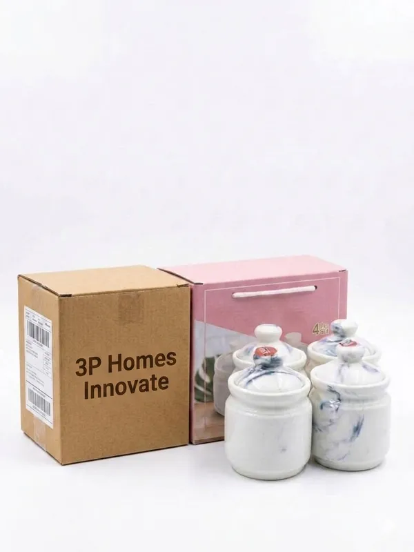 Ceramic_Marble_Print_Kitchen_Storage_Jar_Set