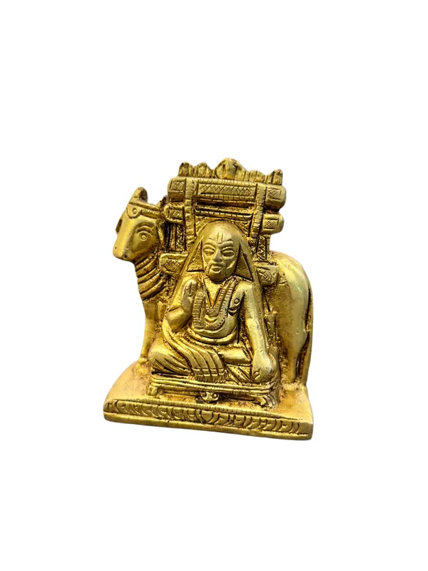 Gold_Tone_Seated_Deity_Idol_With_Bull_7_cm