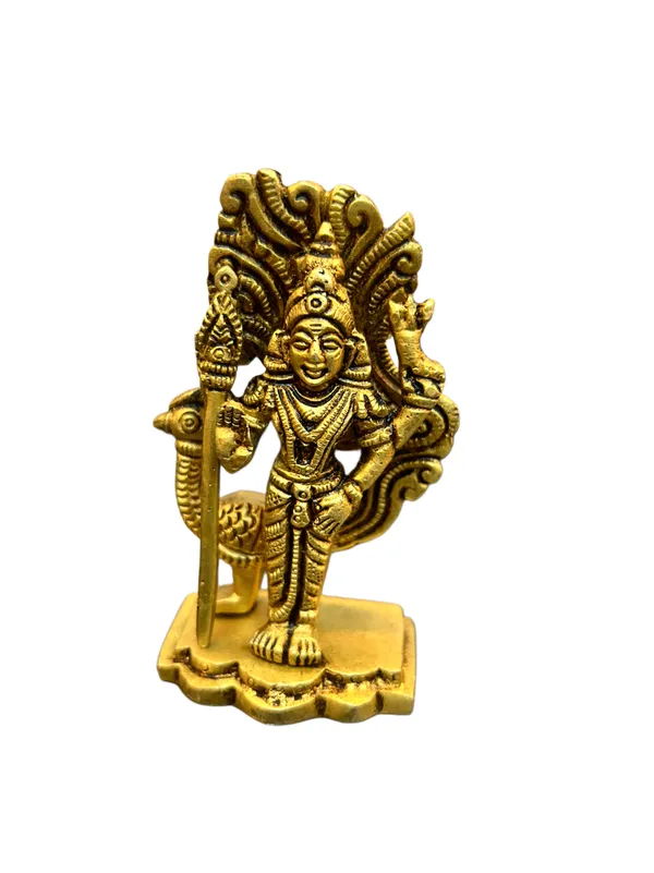 Golden_Finish_Serpent_Hood_Hindu_Deity_Idol