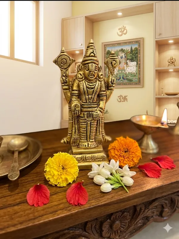 Brass_Spiritual_Balaji_Square_Base_Idol