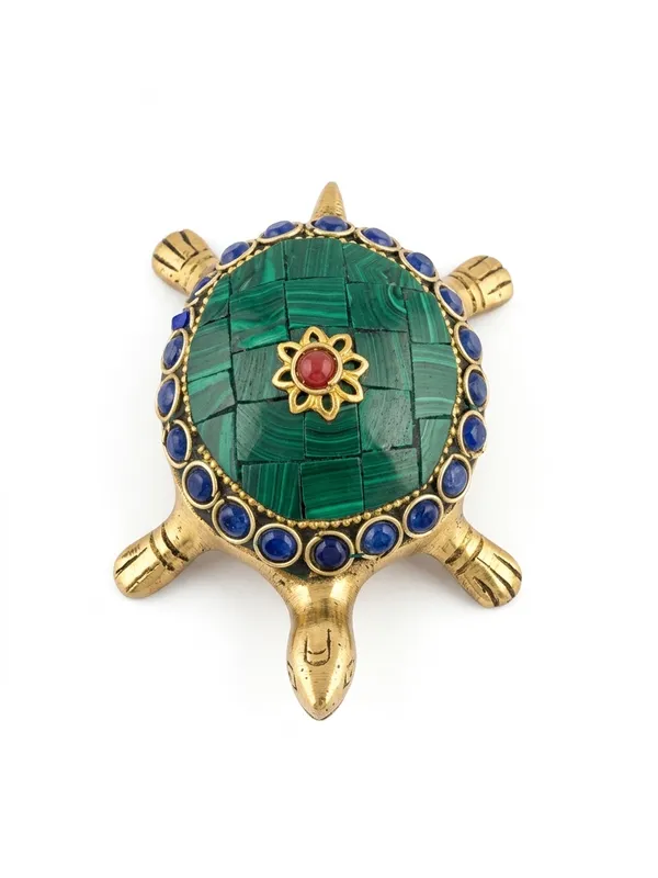 Gold_Tone_Turtle_Decorative_Figurine