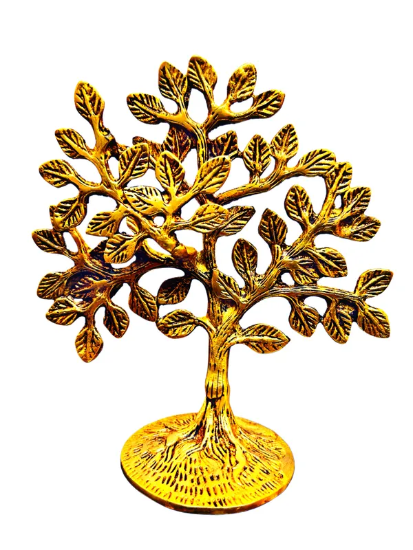Gold_Tone_Kalpavriksha_Tree_Decorative_Figurine
