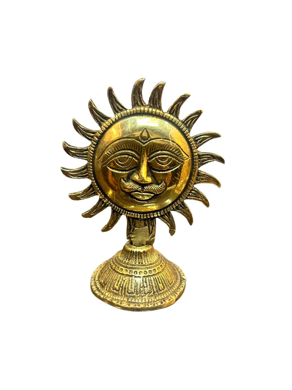 Brass_Decorative_Sun_Face_Tabletop_Figurine
