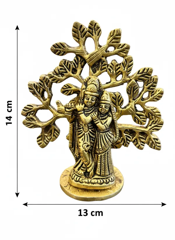 Antique-Finish_Radha_Krishna_Tree_Idol