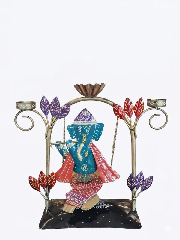 Metal_Religious_Ganesha_Swing_Idol_Decor