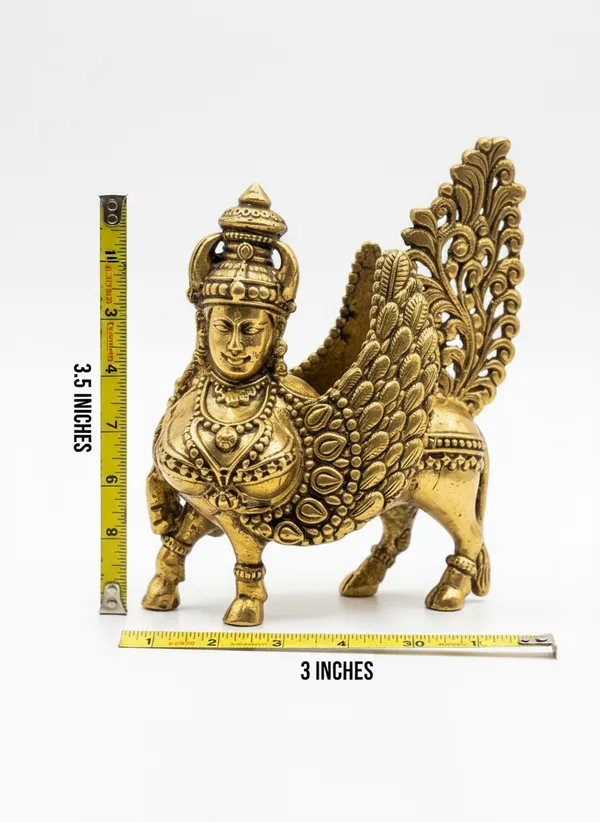 Gold_Tone_Ornate_Peacock_Decorative_Figurine