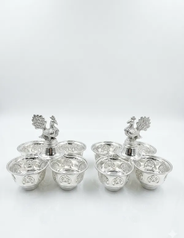 Peacock_Design_3-Bowl_Panchwala_(Pack_of_2)_-_Pure_German_Silver