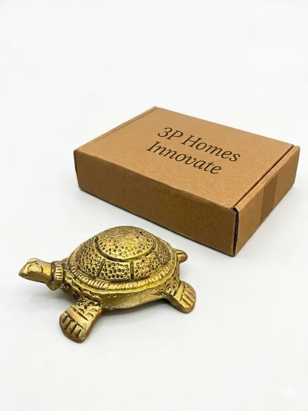 Gold_Tone_Detailed_Turtle_Decorative_Figurine
