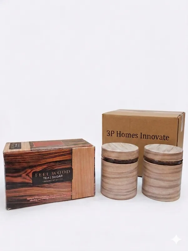 Wooden_Natural_Finish_Round_Storage_Jars_Set_Of_2