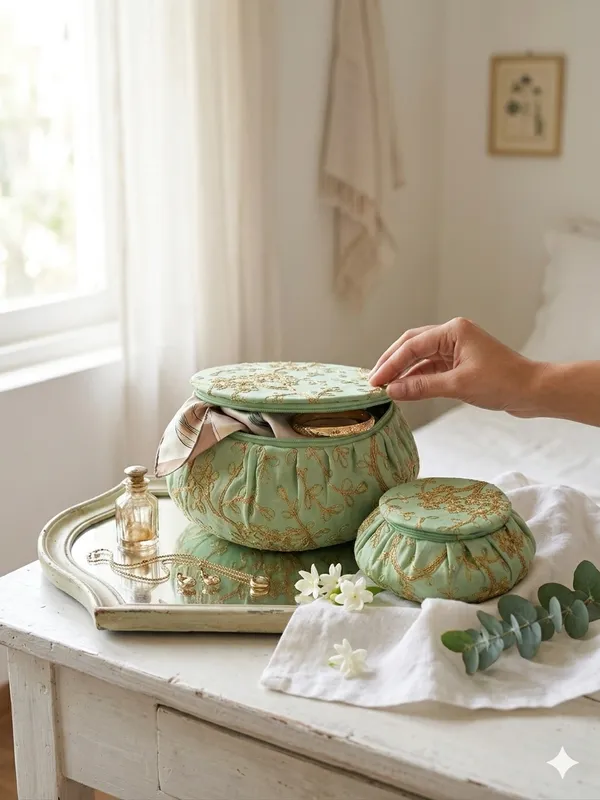 Fabric_Floral_Embroidered_Round_Storage_Box_Set