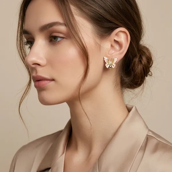 Blush_Flutter_Clip-On_Earrings