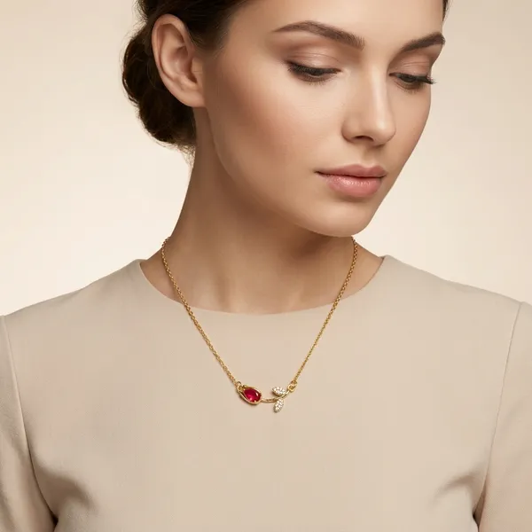 Aurelia_Ruby_Leaf_Necklace