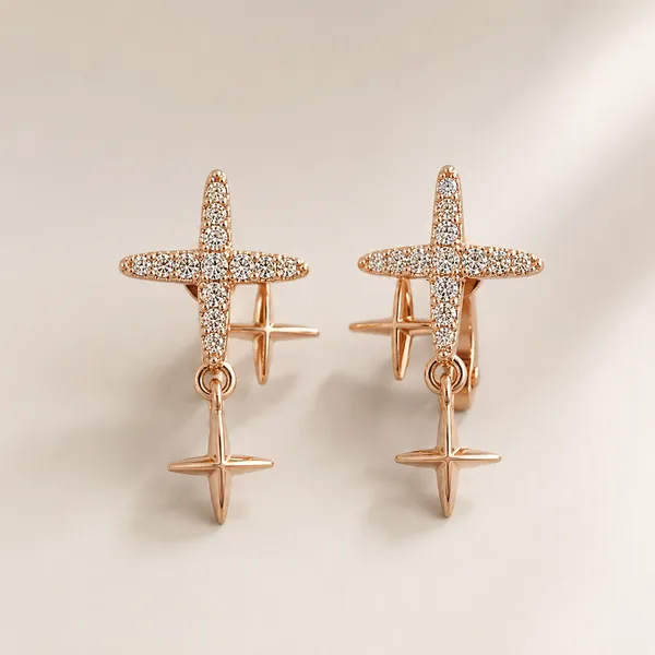 Celestial_Cross_Drop_Clip_On_Earrings