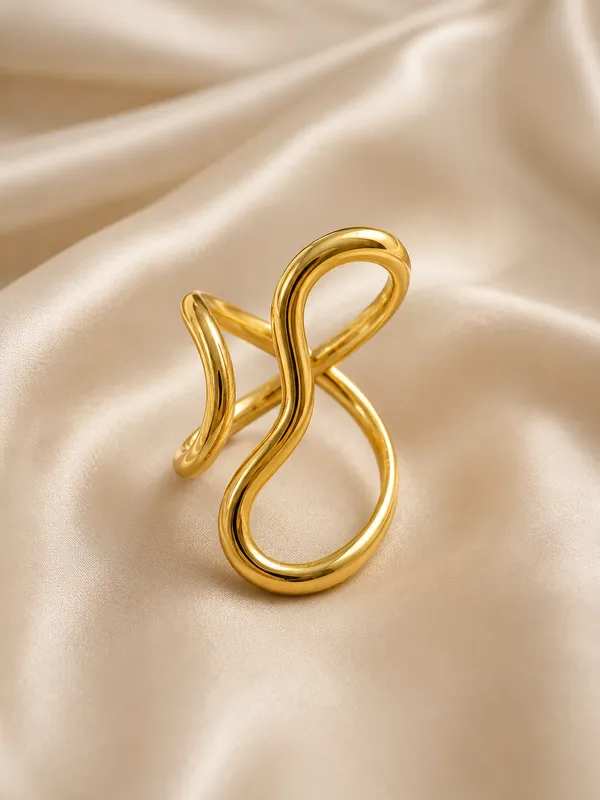 Ã‰lan_Wave_Adjustable_Ring