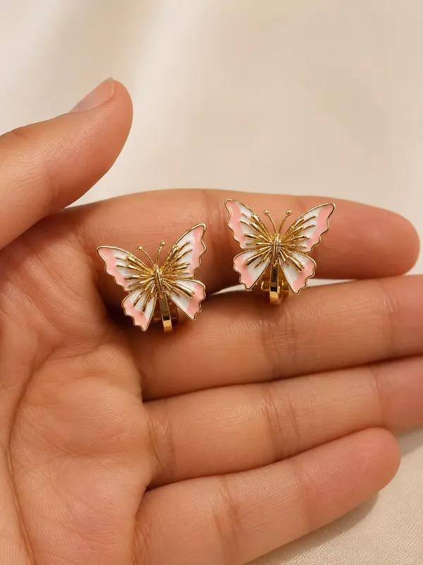 Blush_Flutter_Clip-On_Earrings