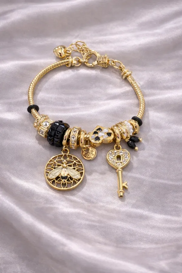 Midnight_Hive_Charm_Bracelet