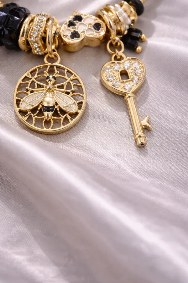 Midnight_Hive_Charm_Bracelet