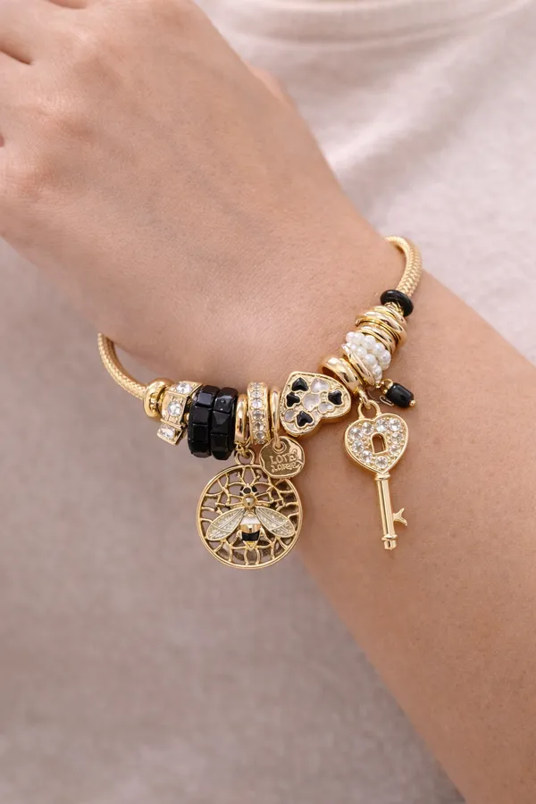 Midnight_Hive_Charm_Bracelet
