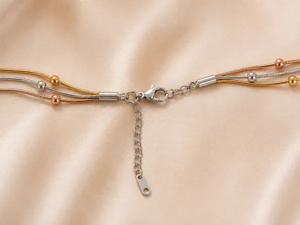 Tri-Tone_Layered_Snake_Chain_Necklace