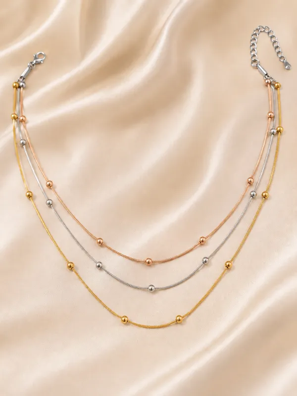 Tri-Tone_Layered_Snake_Chain_Necklace