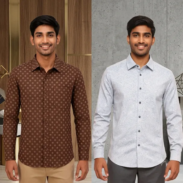Grey_And_Brown_Full_Sleeve_Shirt_for_Men