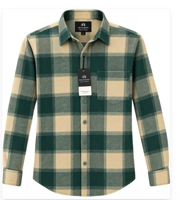 Green_Checked_Regular_Fit_Shirt_for_Men