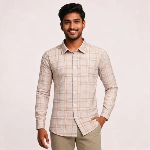 Beige_Checked_Full_Sleeve_Shirt_for_Men