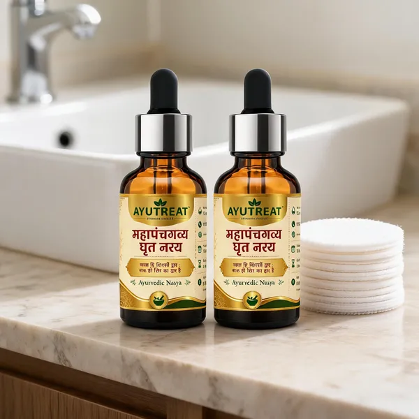 Ayutreat_Mahapanchgavya_Ghrit_Cow_Ghee_Ayurvedic_Nasya_Drops