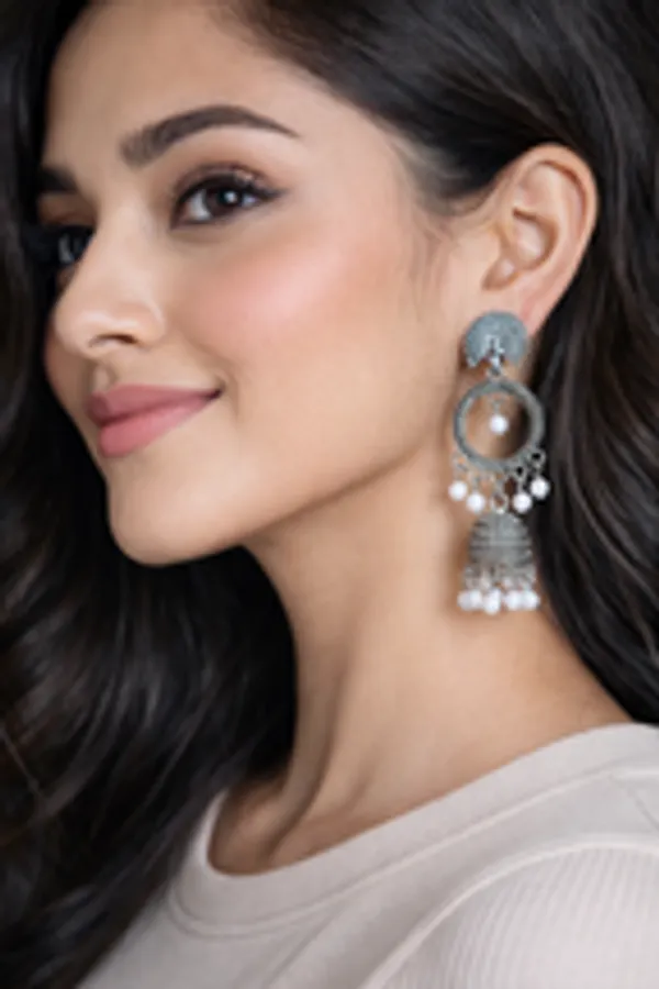Tribal_Peacock_Hoop_Jhumkas_With_Pearl_Accents