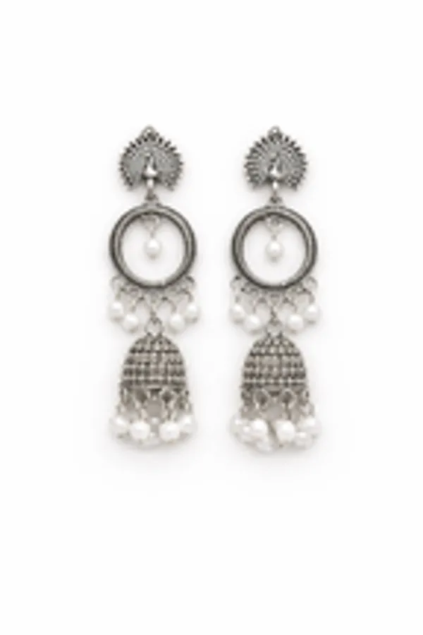 Tribal_Peacock_Hoop_Jhumkas_With_Pearl_Accents