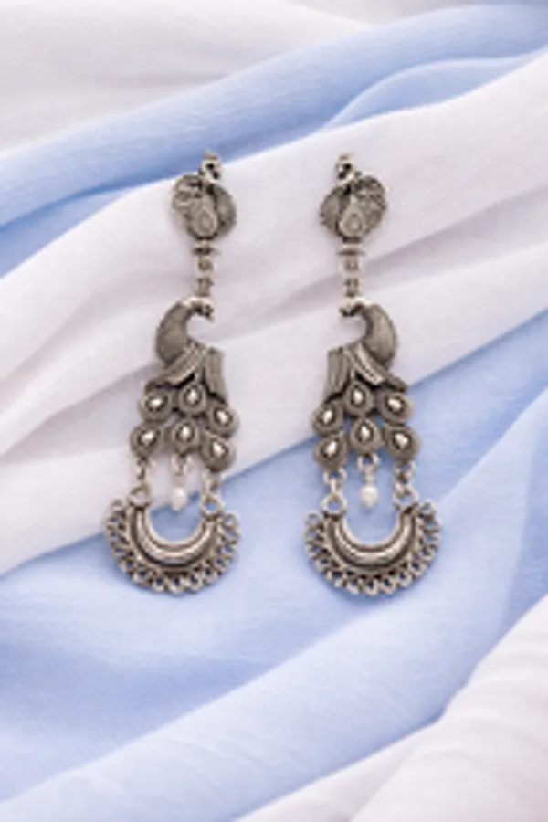 Majestic_Peacock_Chandbali_Style_Oxidised_Earrings