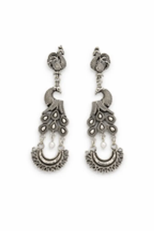 Majestic_Peacock_Chandbali_Style_Oxidised_Earrings