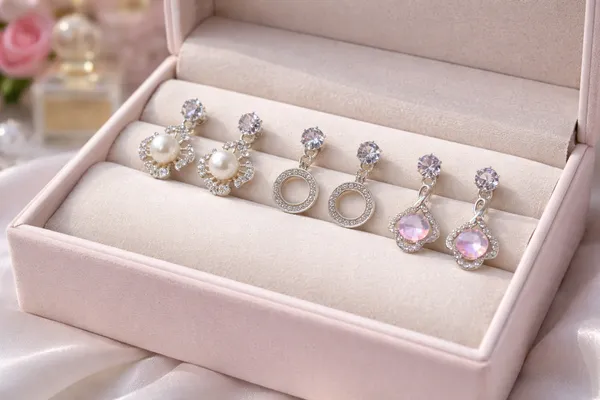 Rose_Pink_Crystal_Dainty_Earring_Trio_Gift_Box