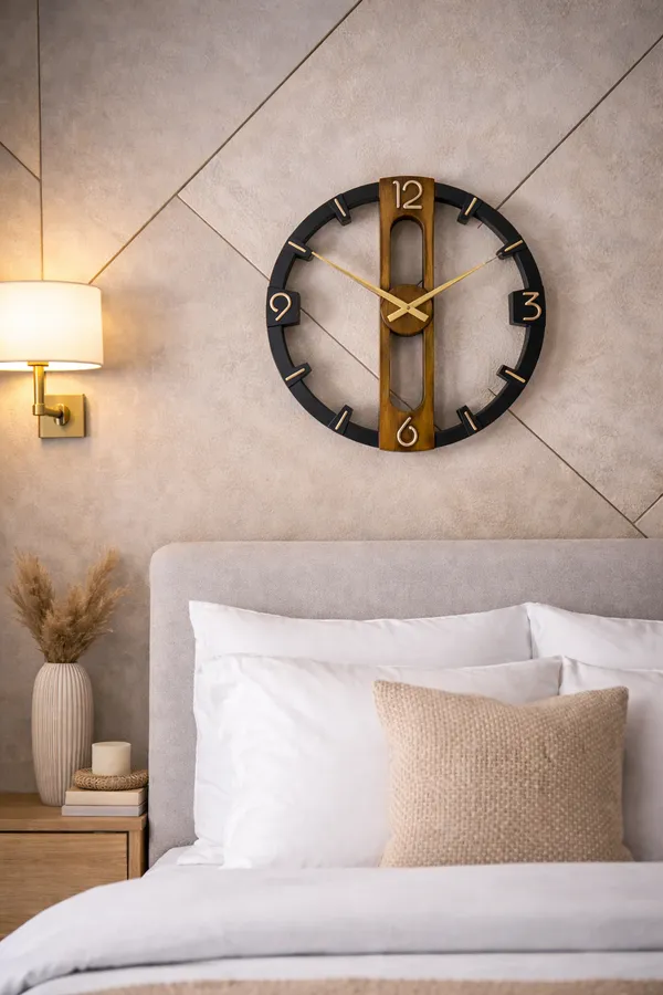 Contemporary_Wood_Black_Geometric_Wall_Clock