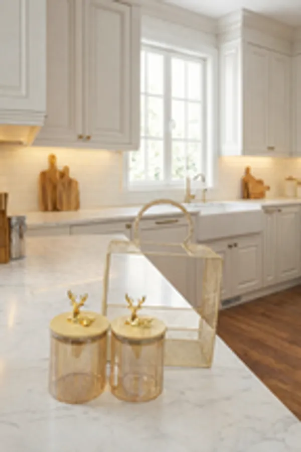 Luxury_Gold_Mesh_Hamper_Basket_With_Deer_Lid_Jars
