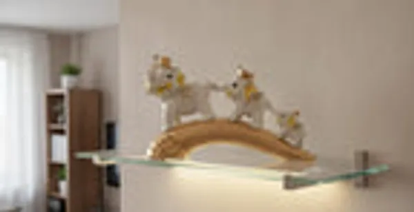 White_Gold_Elephant_Family_On_Bridge_Feng_Shui_Lucky_Home_Decor_Statue